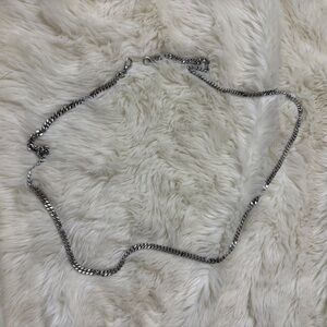 Elegant Silver Chain Necklace